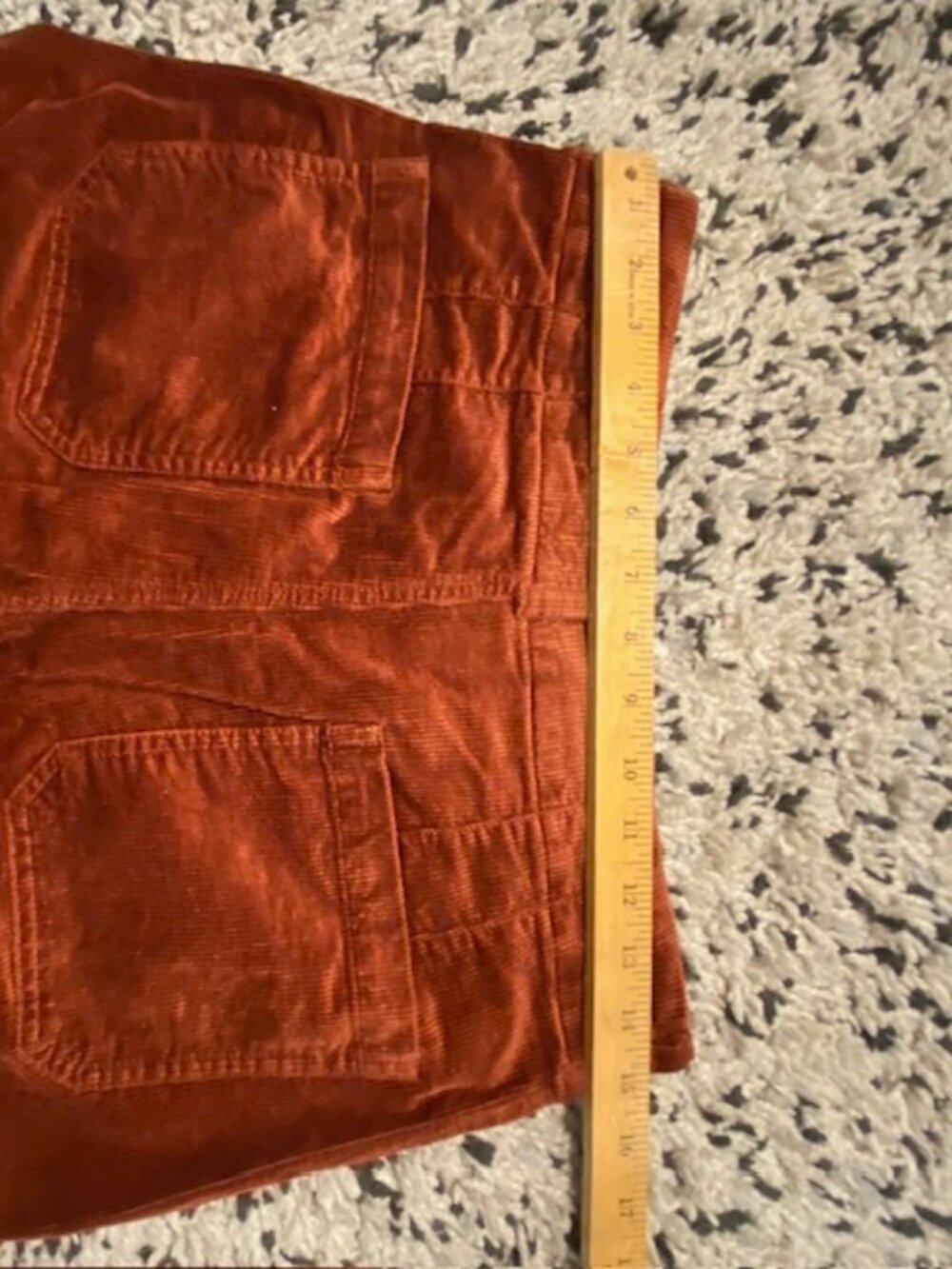 Anthropologie Maeve The Colette Corduroy Cropped Pants Size 31 - Picture 12 of 16